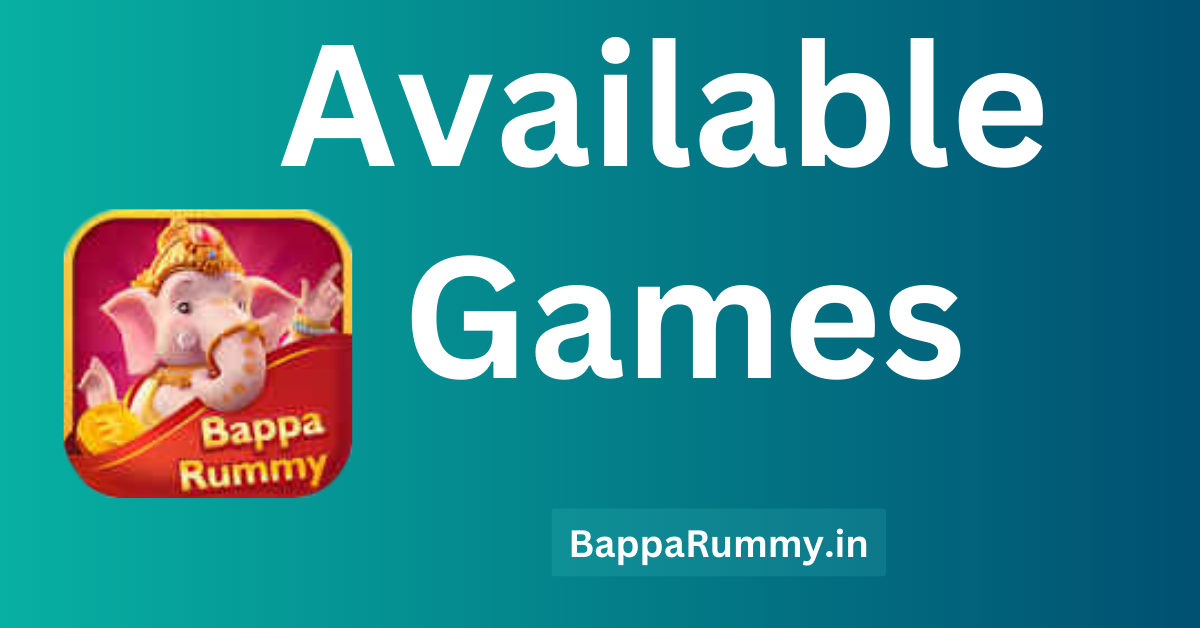 bnappa rummy available games